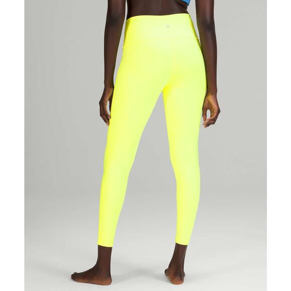 Lululemon Wunder Under High‑Rise Tight 28” Size 2 Yellow NWT - Picture 7 of 8